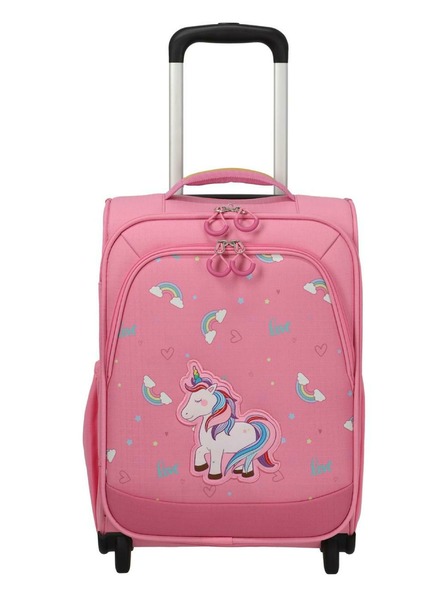 Travelite Detský kufor Travelite Mini Mover 2w S Unicorn