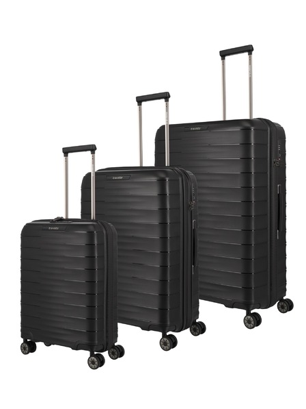 Travelite Sada cestovných kufrov Travelite Mooby S,M,L Black