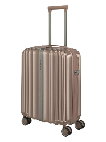 Travelite Sada cestovných kufrov Travelite Paros 4w S,M,L Cappuccino