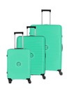 Travelite Sada cestovných kufrov Travelite Orbita S,M,L Green