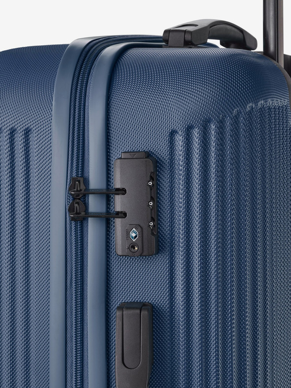 Travelite Sada troch cestovných kufrov Travelite Bali S,M,L Blue