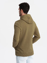 Ombre Clothing Pánska bavlnená klokania mikina BASIC s kapucňou Ombre Clothing
