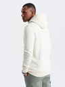 Ombre Clothing Pánska bavlnená klokania mikina BASIC s kapucňou Ombre Clothing