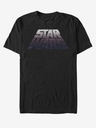 ZOOT.Fan Čierne unisex tričko Star Wars Perspective Logo