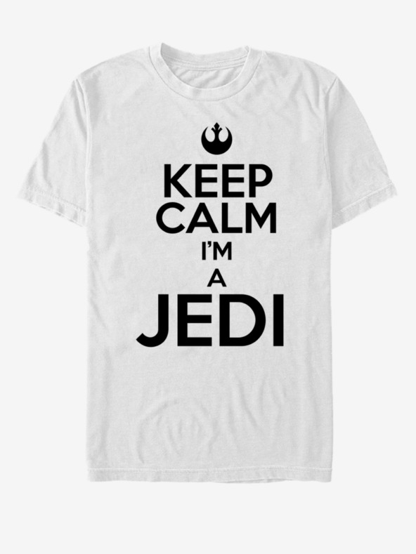 ZOOT.Fan Biele unisex tričko Star Wars Keep Lightsaber
