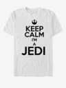 ZOOT.Fan Biele unisex tričko Star Wars Keep Lightsaber