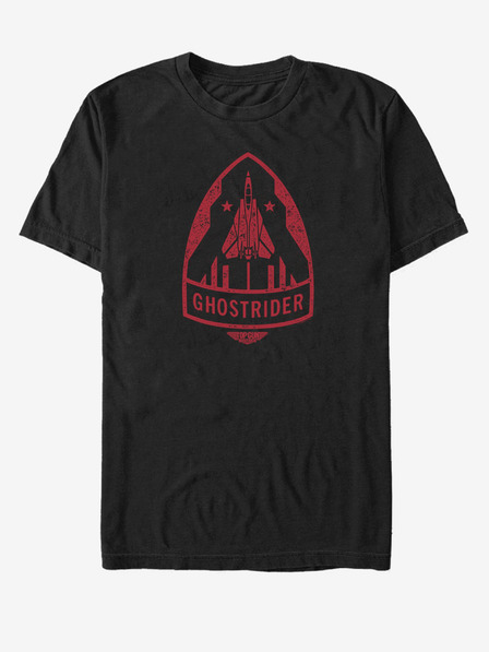 ZOOT.Fan Čierne unisex tričko Paramount Ghost Rider Red