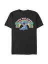 ZOOT.Fan Black Men's T-Shirt Disney Kawaii Stitch