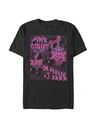 ZOOT.Fan Čierne pánske tričko Disney Classics Pink Elephants