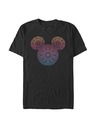 ZOOT.Fan Čierne pánske tričko Disney Mickey Mandala Fill