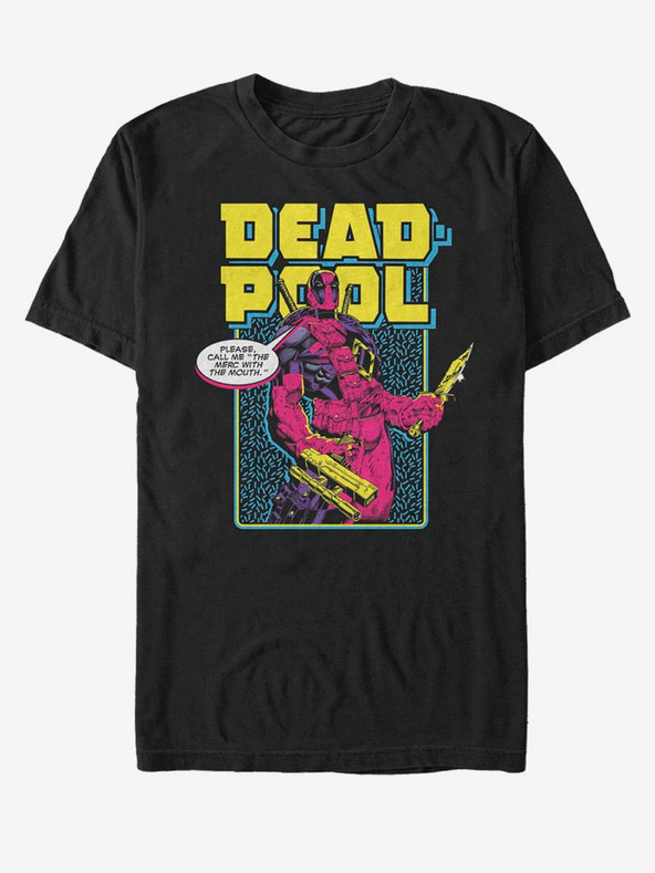 ZOOT.Fan Čierne unisex tričko Marvel Name Change