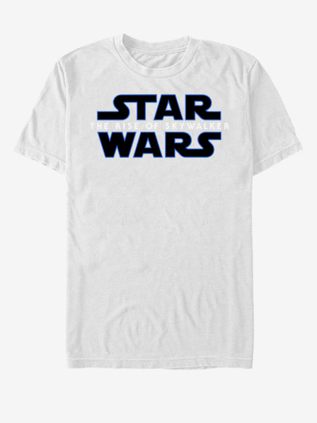 ZOOT.Fan Biele unisex tričko Star Wars Episode 9 Logo