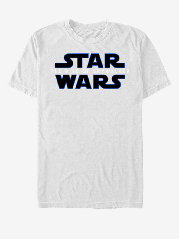 ZOOT.Fan Biele unisex tričko Star Wars Episode 9 Logo