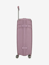 Travelite Ružový dámsky cestovný kufor Travelite Elvaa 4w L Rosé