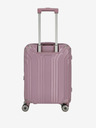 Travelite Ružový dámsky cestovný kufor Travelite Elvaa 4w S Rosé