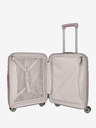 Travelite Ružový dámsky cestovný kufor Travelite Elvaa 4w S Rosé