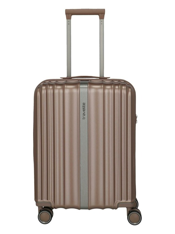 Travelite Cestovný kufor Travelite Paros 4w S Cappuccino