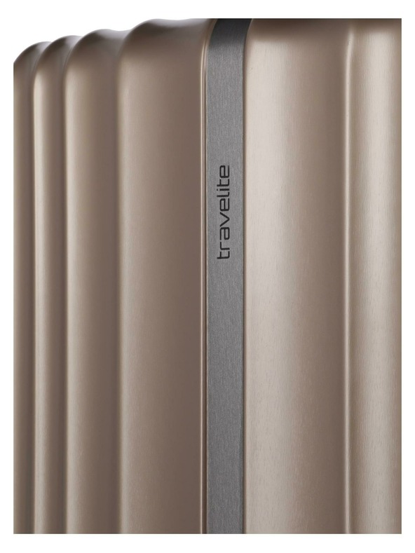 Travelite Cestovný kufor Travelite Paros 4w S Cappuccino