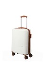 Travelite Cestovná taška Travelite Bali S White/Cognac
