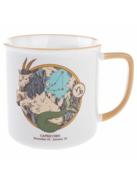 Casa de Engel Porcelánový hrnček, Zverokruh - Kozorožec, 460ml, 6/36