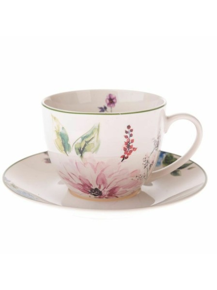 Casa de Engel Porcelánový šálok s podšálkou, 260ml, 6/36