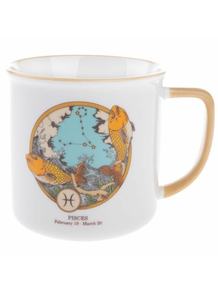 Casa de Engel Porcelánový hrnček, Zverokruh - ryby, 460ml, 6/36