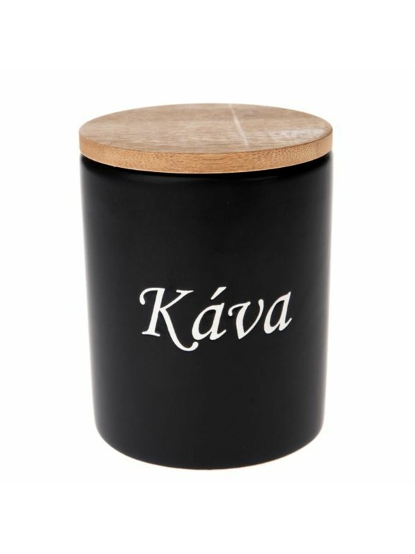 Casa de Engel Keramická dóza "KÁVA", 640 ml, 0/36
