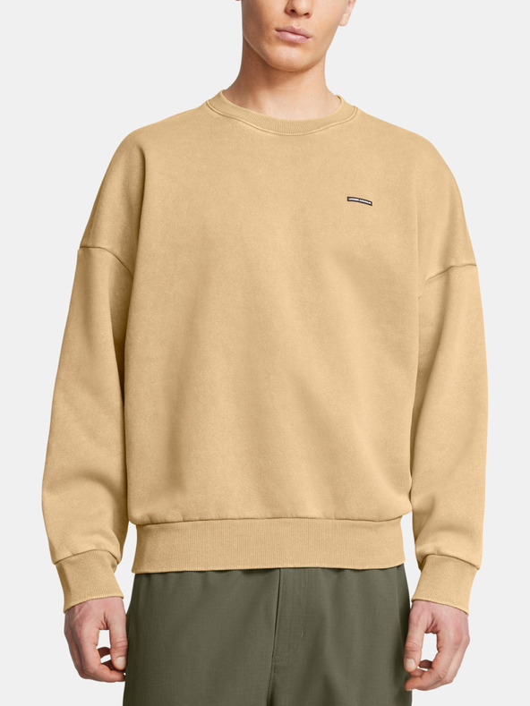 Under Armour Pánska mikina Under Armour UA Icon HWT Flc Wash OS Crew