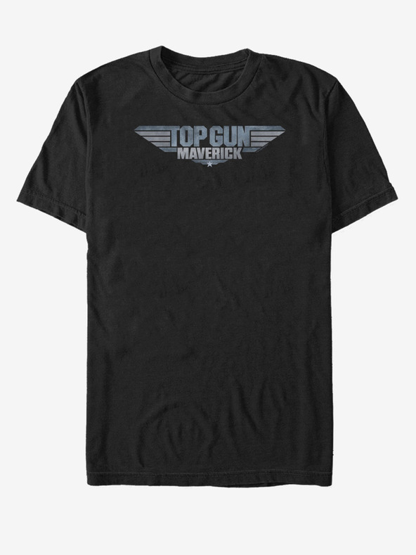 ZOOT.Fan Čierne unisex tričko Paramount Mav Logo