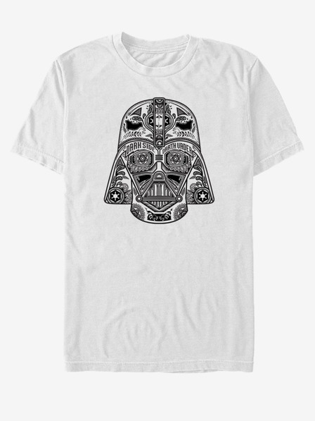 ZOOT.Fan Biele unisex tričko ZOOT.Fan Star Wars Vaderific