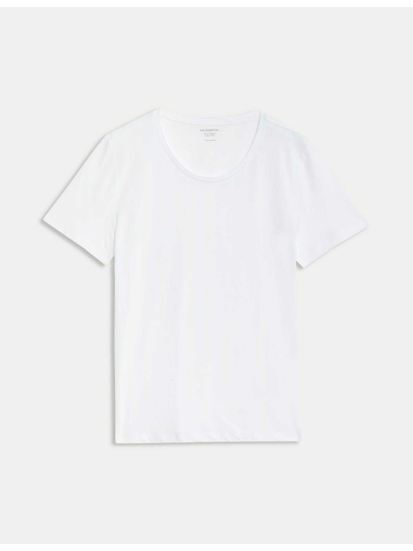 Marks & Spencer Tričko z čistej bavlny Marks & Spencer biele