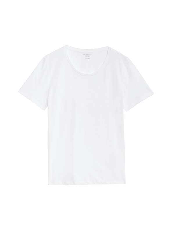 Marks & Spencer Tričko z čistej bavlny Marks & Spencer biele