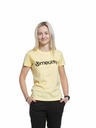 Meatfly Meatfly dámske tričko Ladies MF Logo Light Yellow | Žltá | Veľkosť XS | 100% bavlna