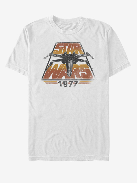 ZOOT.Fan Biele unisex tričko Star Wars Cestovanie vesmírom