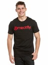 Meatfly Meatfly pánske tričko Joe Red/Black | Červená | Veľkosť S | 100% bavlna