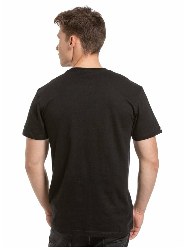 Meatfly Meatfly pánske tričko Joe Black/Black | Čierna | Veľkosť S | 100% bavlna