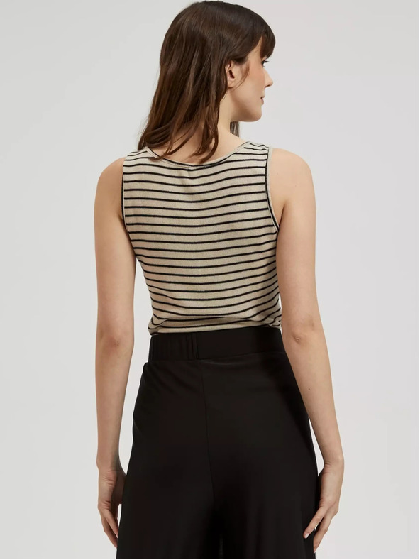 Moodo Dámske tielko béžové MOODO