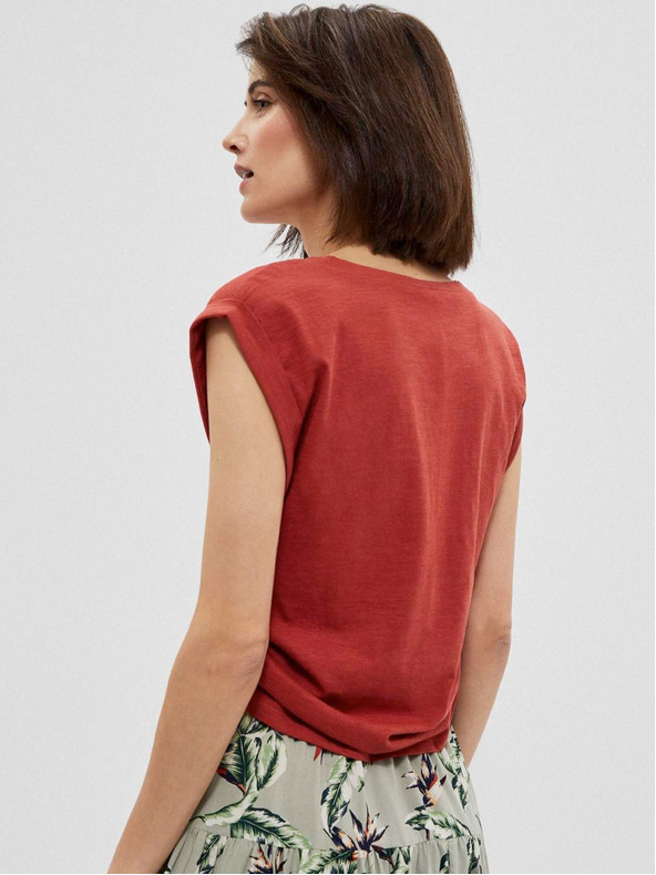 Moodo Moodo Oranžové dámske tričko