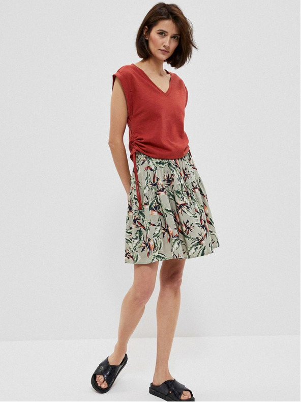 Moodo Moodo Oranžové dámske tričko