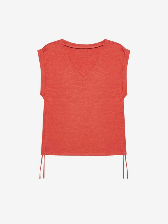 Moodo Moodo Oranžové dámske tričko