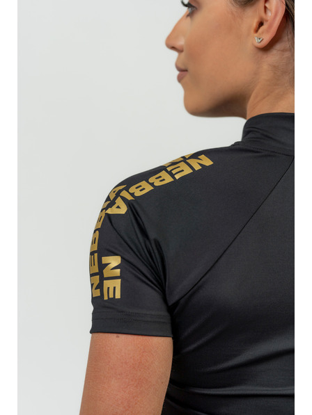 Nebbia NEBBIA Dámske funkčné tričko INTENSE Ultimate 831 Gold Nebbia