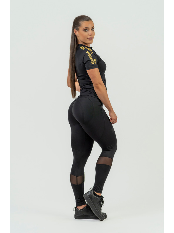 Nebbia NEBBIA Dámske funkčné tričko INTENSE Ultimate 831 Gold Nebbia