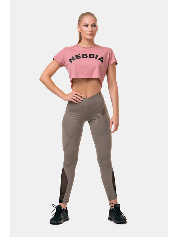 Nebbia Voľný strih a športový top 583