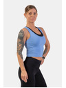 Nebbia Športový crop top útleho strihu 422 Nebbia