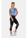 Nebbia Športový crop top útleho strihu 422 Nebbia