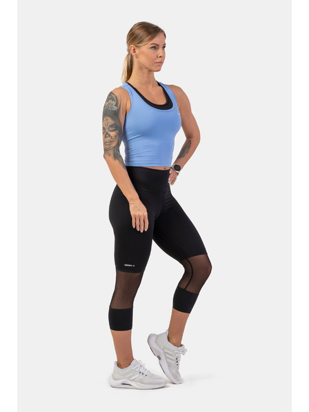 Nebbia Športový crop top útleho strihu 422 Nebbia