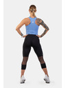 Nebbia Športový crop top útleho strihu 422 Nebbia