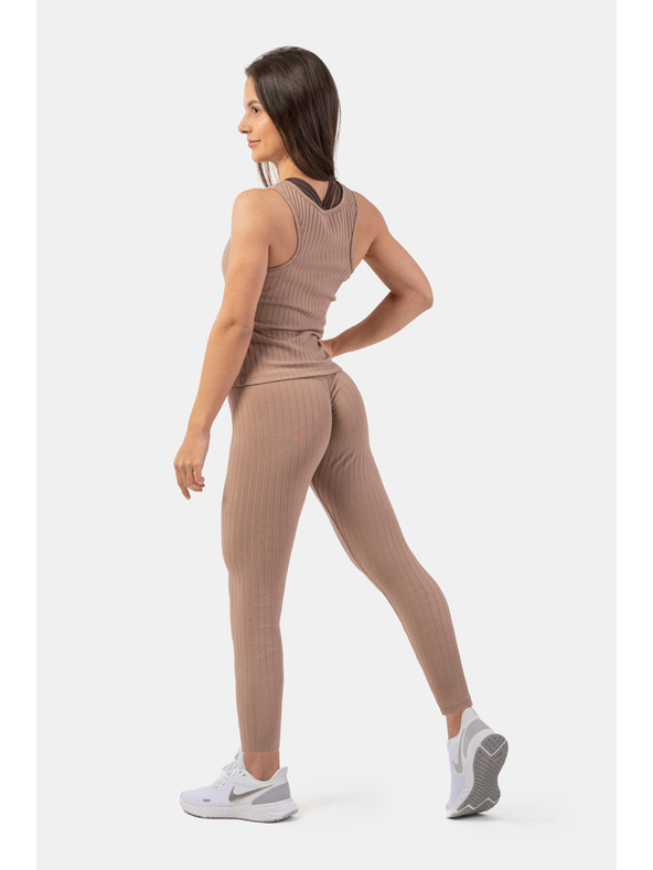 Nebbia Tielko z rebrovaného úpletu z organickej bavlny 414 Nebbia