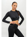 Nebbia Crop top s dlhými rukávmi ELEVATED 468