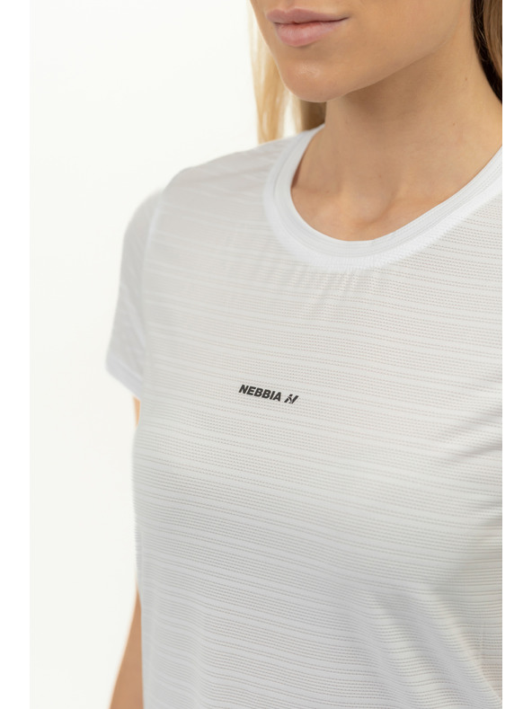 Nebbia FIT Activewear Tričko "Airy" s reflexným logom 438 Nebbia
